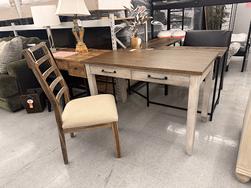 Desk and office furniture at 82 Outlet