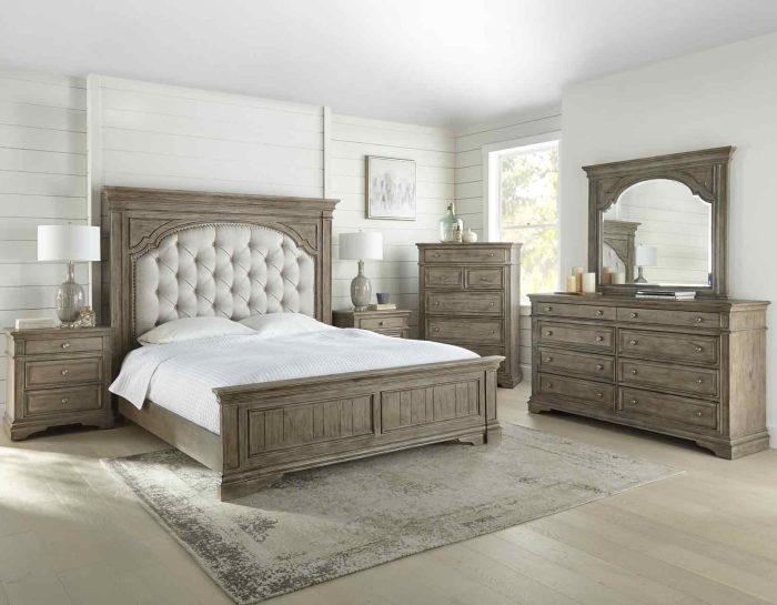 Bedroom dresser and mirror at 82 Outlet